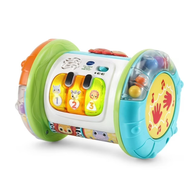 VTech Baby 2-in-1 Roll & Discover Roller Drum