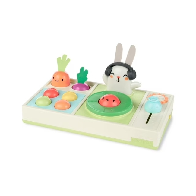 Skip Hop Farmstand Let The Beet Drop DJ Set Baby Musical Toy, 6m+